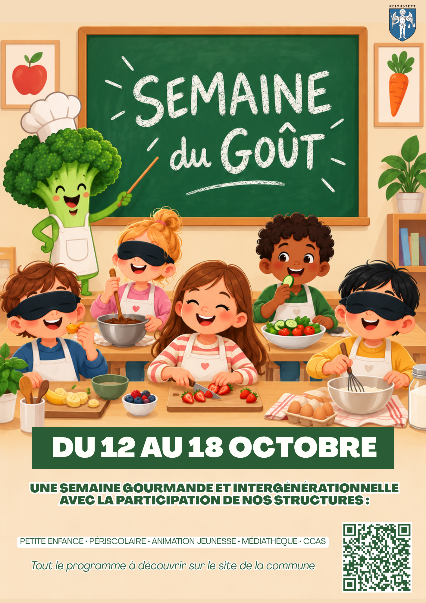 Affiche semaine du go&ucirc;t